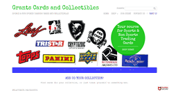 Desktop Screenshot of grantscards.com